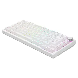 Klawiatura przewodowa SAVIO ASTRAL White OUTEMU White Jade RGB magnetyczna