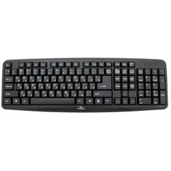 Klawiatura przewodowa Titanum TKR101 USB RUSSIAN czarna