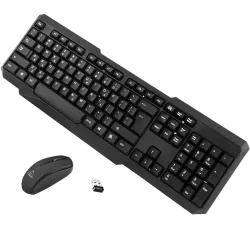 Zestaw bezprzewodowy klawiatura z myszką Titanium TK108 Memphis, 2,4GHz,