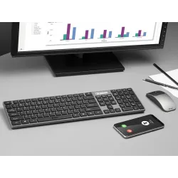 Zestaw bezprzewodowy klawiatura + mysz Tracer Set RF Nano