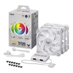 Wentylator Asus TUF GAMING TF120 ARGB WHITE EDITION 3IN1 120mm PWM