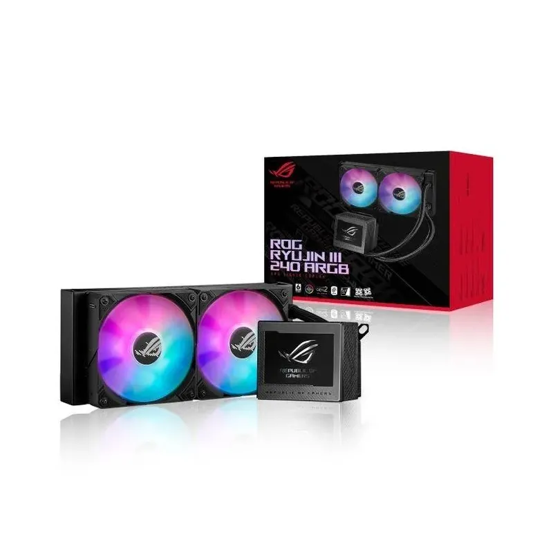 Chłodzenie wodne Asus ROG RYUJIN III 240 ARGB 2x120mm