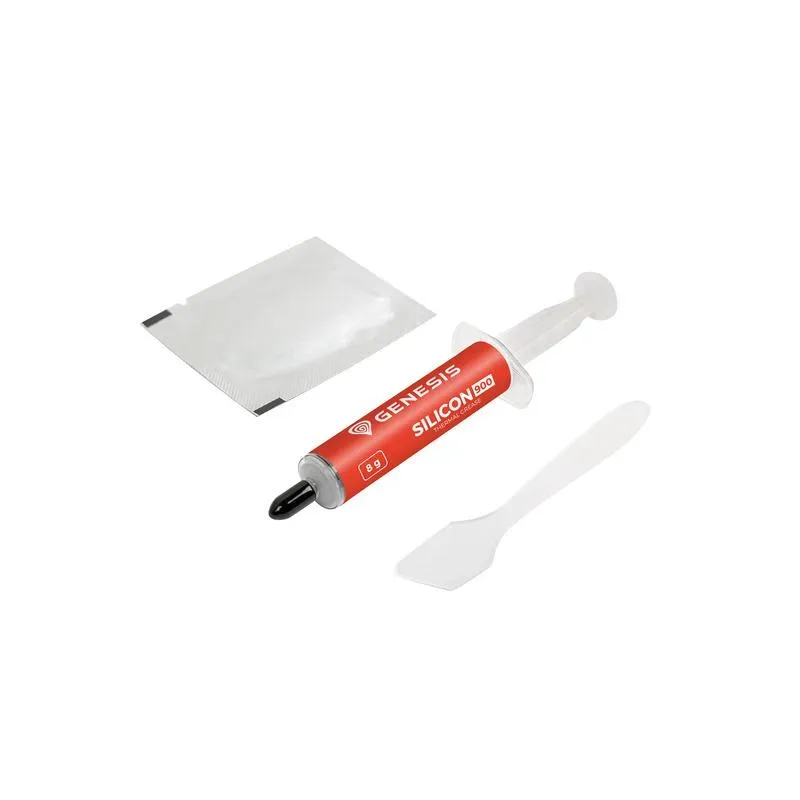 Pasta termoprzewodząca Genesis silicon 900 8g 12.8 W/mK