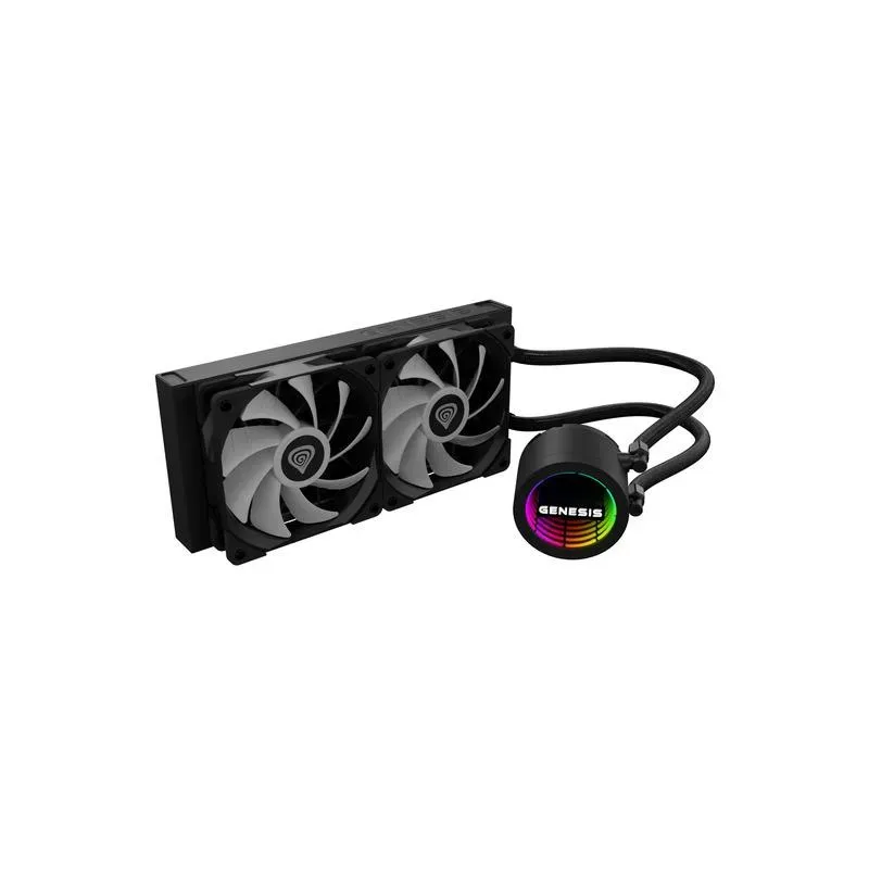 Chłodzenie wodne Genesis Hydria 240 ARGB czarne
