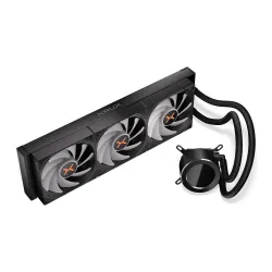 Chłodzenie wodne KRUX HydroGlance 360 ARGB LCD (KRXE004) 120 mm