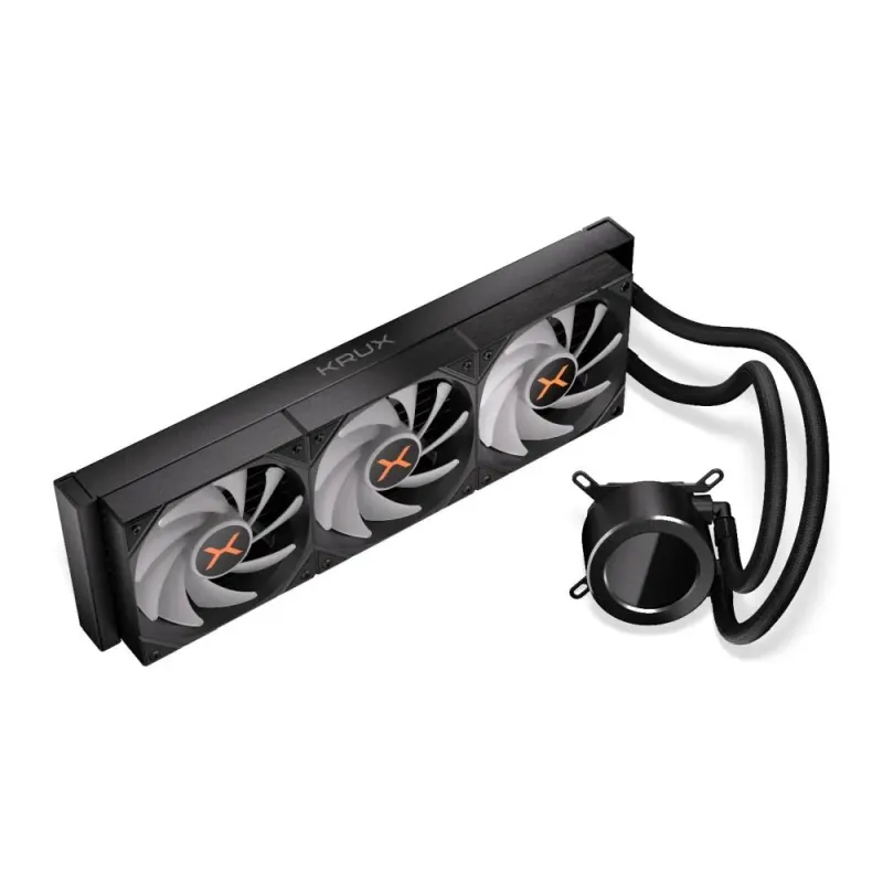 Chłodzenie wodne KRUX HydroGlance 360 ARGB LCD (KRXE004) 120 mm