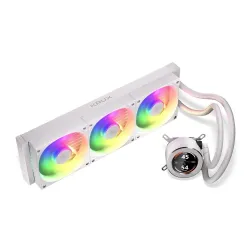 Chłodzenie wodne KRUX HydroGlance 360 ARGB LCD White (KRXE005) 120 mm