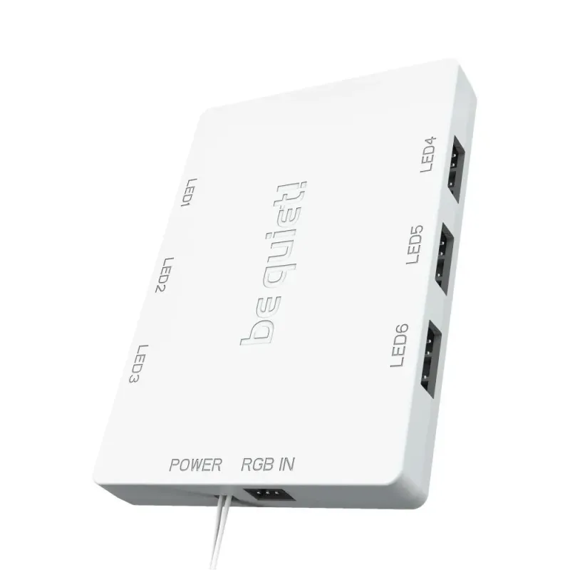 Wentylator be quiet! Light Wings White 120mm PWM Triple Pack