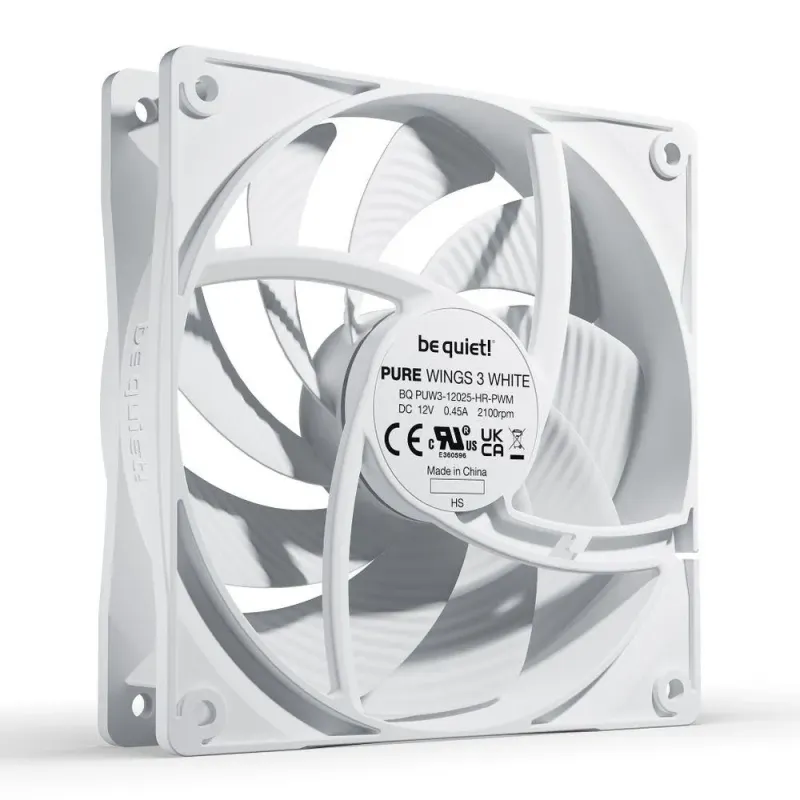 Wentylator be quiet! Pure Wings 3 120mm PWM high-speed White