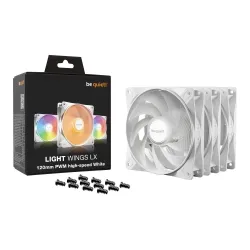 Wentylator be quiet! Light Wings LX 120mm PWM high-speed White Triple Pack
