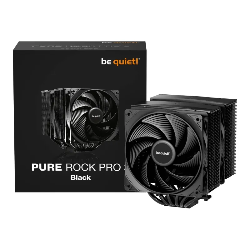 Chłodzenie CPU be quiet! Pure Rock Pro 3 Black BK042 1... | PartsPC.pl