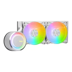 Chłodzenie wodne MSI MAG CORELIQUID E240 WHITE ARGB 2x120mm