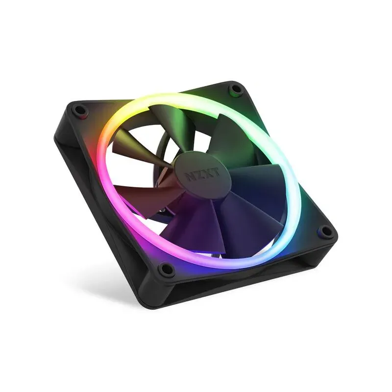 Zestaw 3 wentylatorów do zasilacza / obudowy NZXT F120 RGB Czarne +