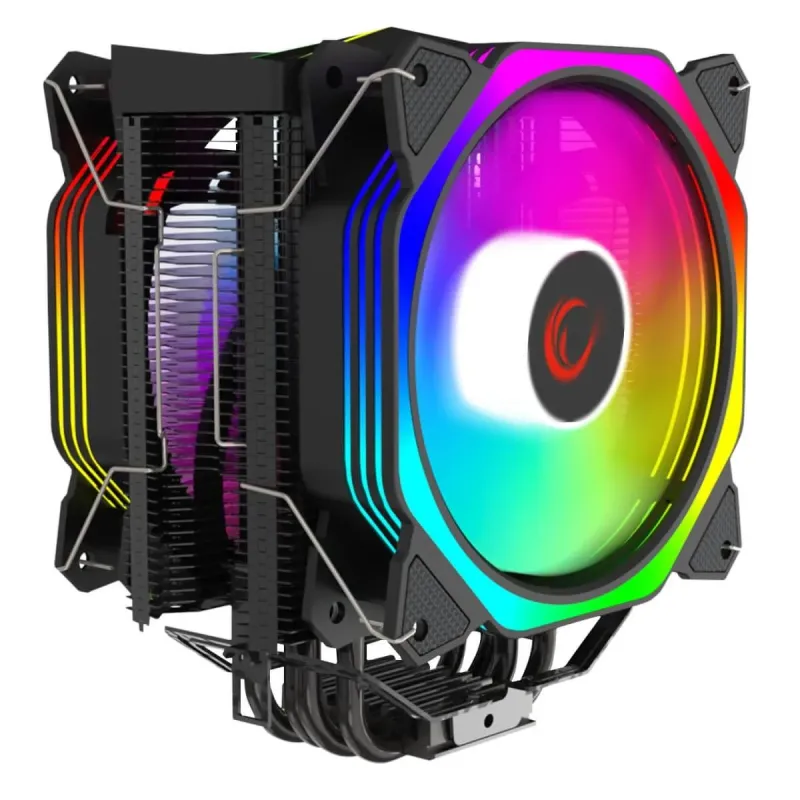 Chłodzenie CPU Rampage OCTAGONC60-BLACK LGA1700/AM5 1800RPM … | PartsPC.pl