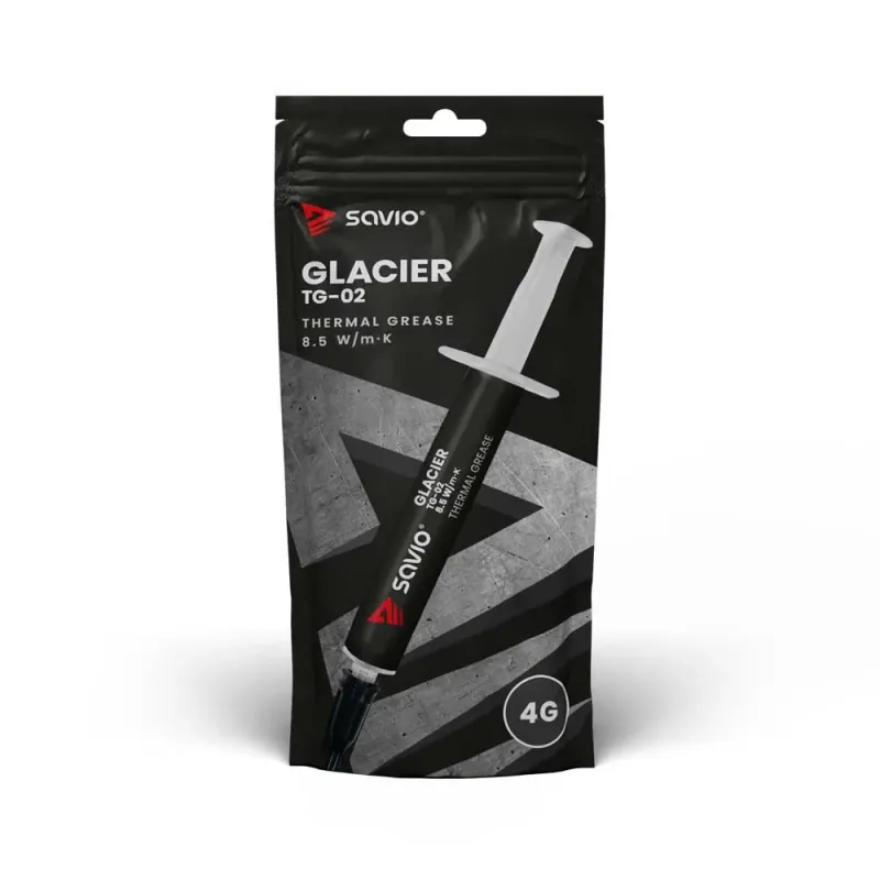 Pasta termoprzewodząca SAVIO TG-02 4G, 8.5W/m-K, 4g