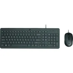 HyperX Zestaw klawiatura i mysz Classic 150 przewodowy czarny 240J7AA ABB