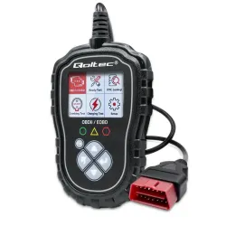 Tester cyfrowy Qoltec diagnostyczny ProLine | OBDII EOBD | 8V-25V | Dual