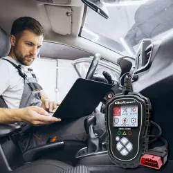 Tester cyfrowy Qoltec diagnostyczny ProLine | OBDII EOBD | 8V-25V | Dual