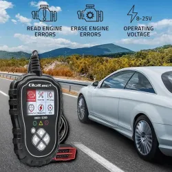 Tester cyfrowy Qoltec diagnostyczny ProLine | OBDII EOBD | 8V-25V | Dual