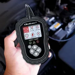 Tester cyfrowy Qoltec diagnostyczny ProLine | OBDII EOBD | 8V-25V | Dual