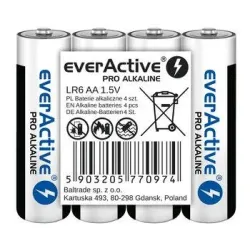 Baterie alkaliczne AA/LR6 everActive Pro Alkaline 4 sztuki