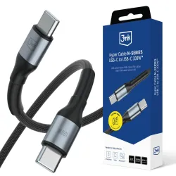 Kabel USB 3mk Hyper Cable N-SERIES USB-C to USB-C 100W 20V/5A 1m
