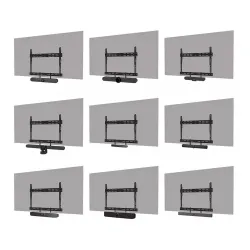 Zestaw wideobara Neomounts AV30-500BL 43"-110" max. 10kg max. VESA 800x800