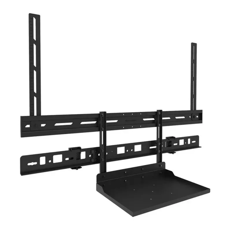 Zestaw półki na videobar i laptop Neomounts AV60-500BL 43"-110" max. 8kg