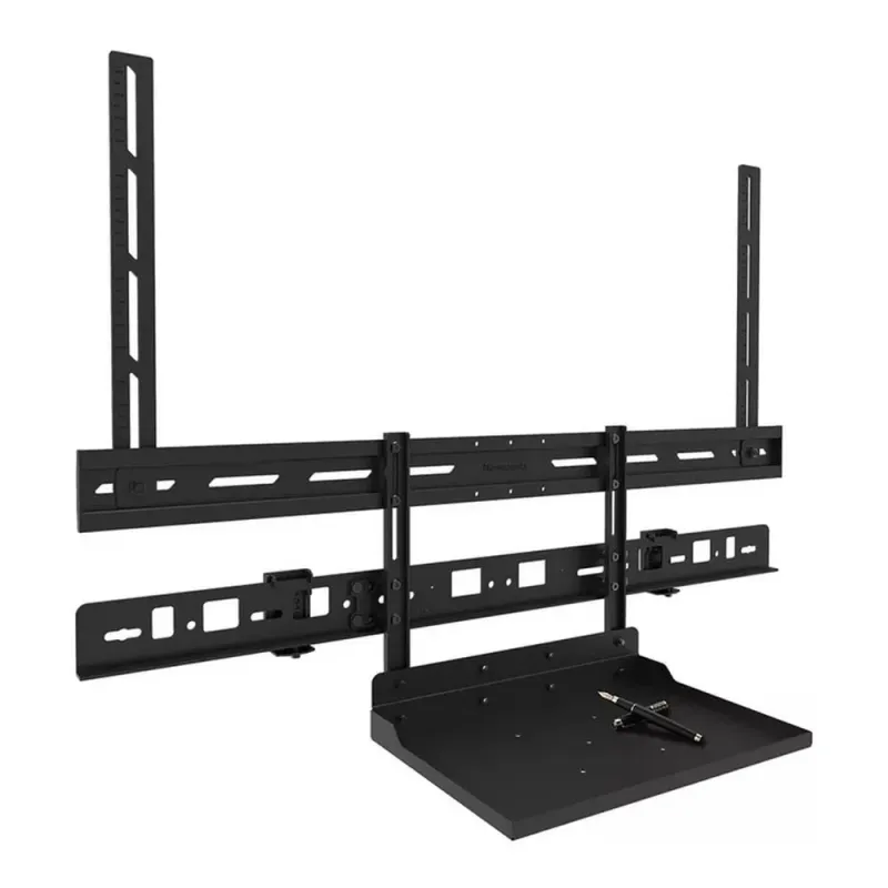 Zestaw półki na videobar i laptop Neomounts AV60-500BL 43"-110" max. 8kg