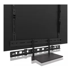 Zestaw półki na videobar i laptop Neomounts AV60-500BL 43"-110" max. 8kg