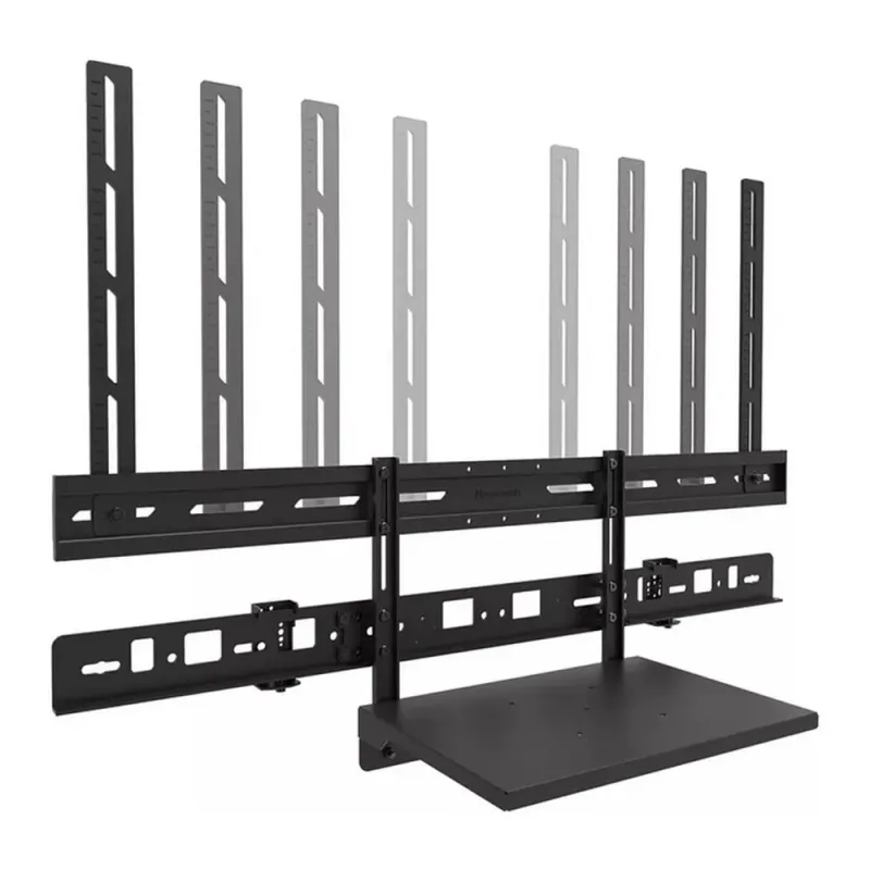 Zestaw półki na videobar i laptop Neomounts AV60-500BL 43"-110" max. 8kg