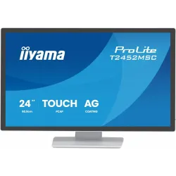 IIYAMA Monitor 24 cale T2452MSC-W1AG FHD,10PKT, POJ, IPS, HDMI, DP, 400cd,