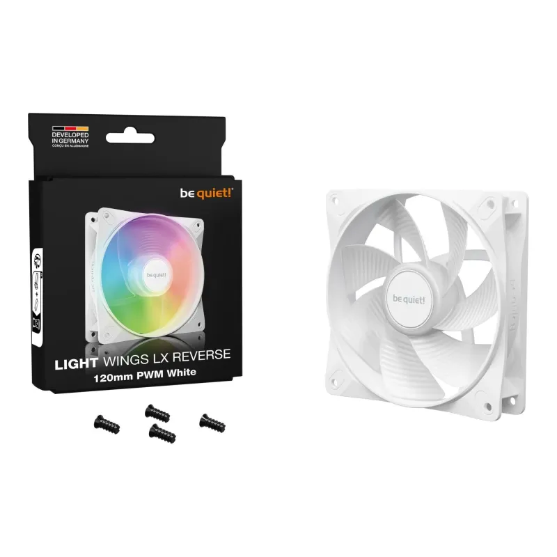 Wentylator be quiet! Light Wings LX 120mm PWM Reverse White