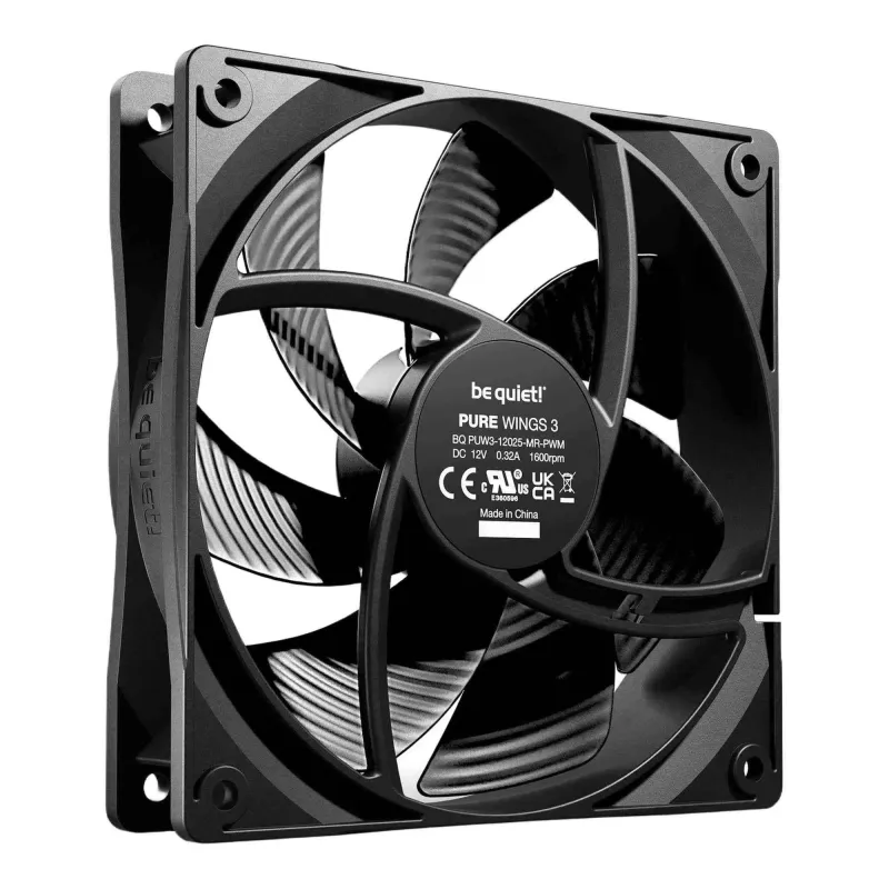 Wentylator be quiet! Pure Wings 3 120mm PWM Black Triple Pack
