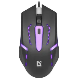 Mysz przewodowa Defender FLASH MB-600L 1200dpi 4P LED
