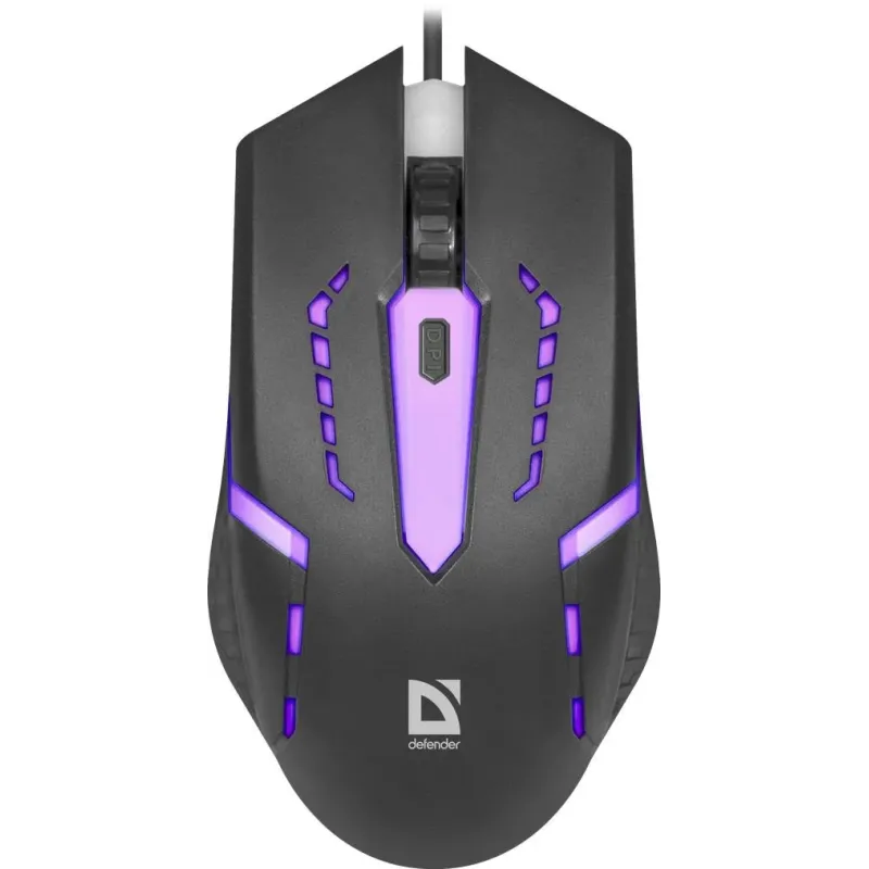 Mysz przewodowa Defender FLASH MB-600L 1200dpi 4P LED