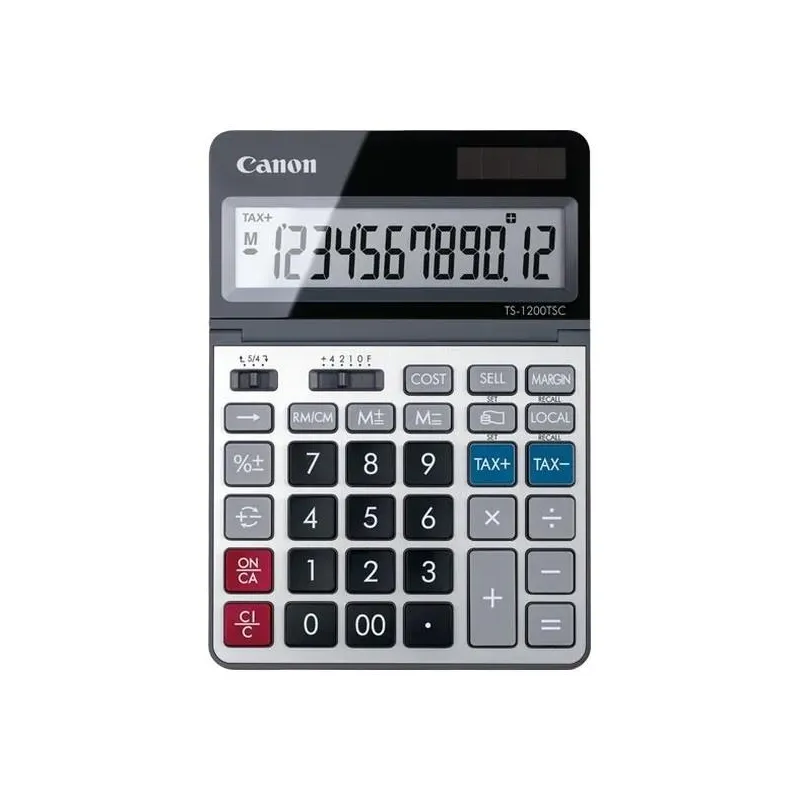Kalkulator Canon TS-1200TSC DBL (2468C002AA) Black-Silver | PartsPC.pl