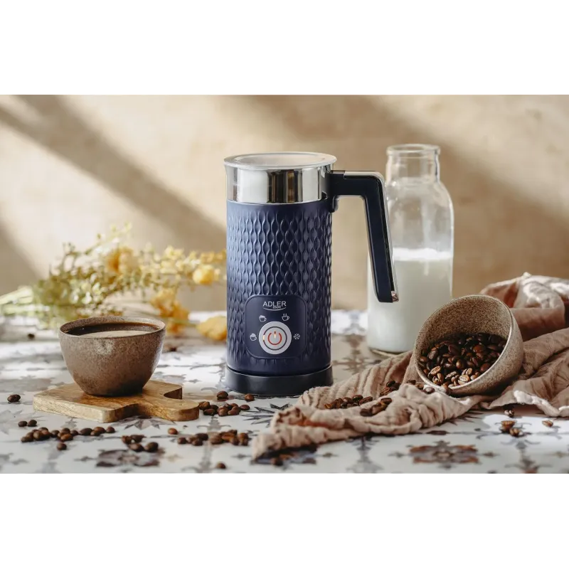 Spieniacz do mleka Adler AD 4494d granatowy
