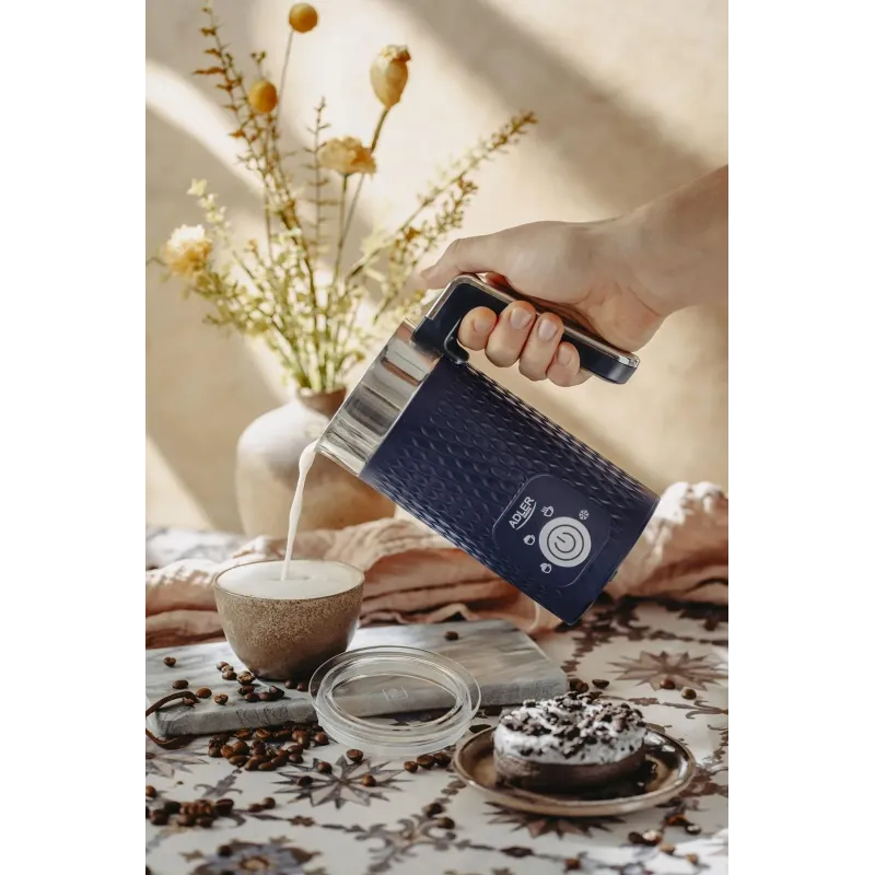 Spieniacz do mleka Adler AD 4494d granatowy