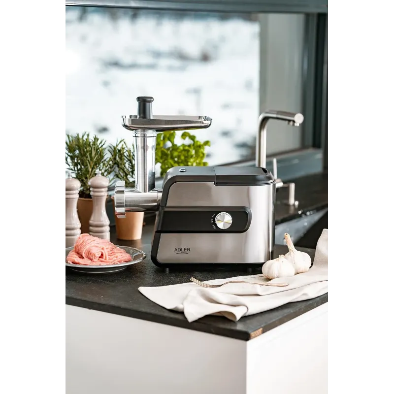 Maszynka do mięsa Adler AD 4813 z szatkownicą | PartsPC.pl