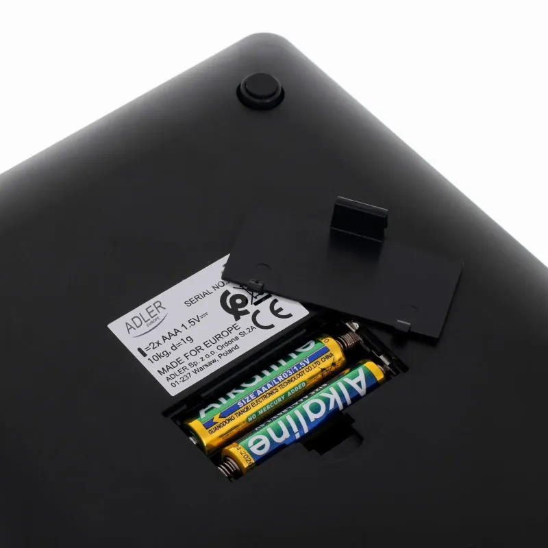 Waga kuchenna Adler AD 3173s do 10kg srebrna | PartsPC.pl