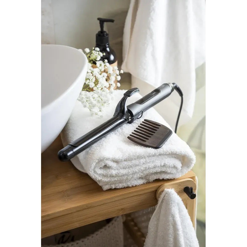 Lokówka Adler AD 2114 z LCD czarna | PartsPC.pl