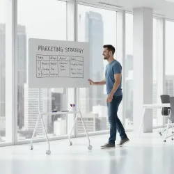 Tablica mobilna suchościeralna Ergo Office ER-306, orientacj… | PartsPC.pl