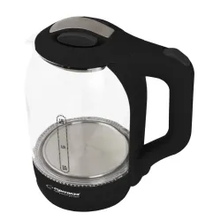 Czajnik elektryczny Esperanza Yukon EKK025K 1,7 l czarny | PartsPC.pl
