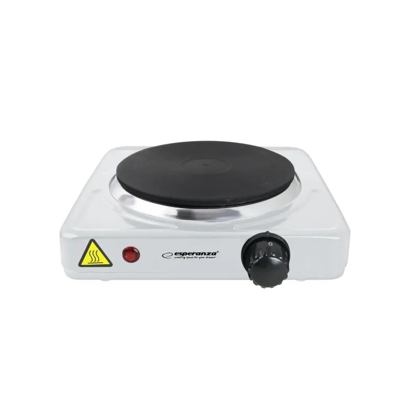 Kuchenka elektryczna Esperanza "Pinatubo" biała | PartsPC.pl