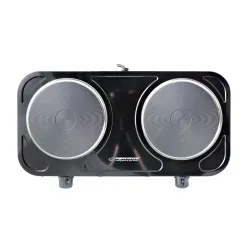 Kuchenka elektryczna Esperanza "Cotopaxi" czarna EKH010K | PartsPC.pl