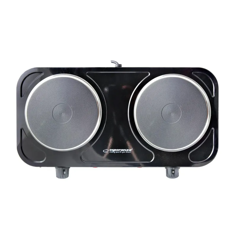 Kuchenka elektryczna Esperanza "Cotopaxi" czarna EKH010K | PartsPC.pl