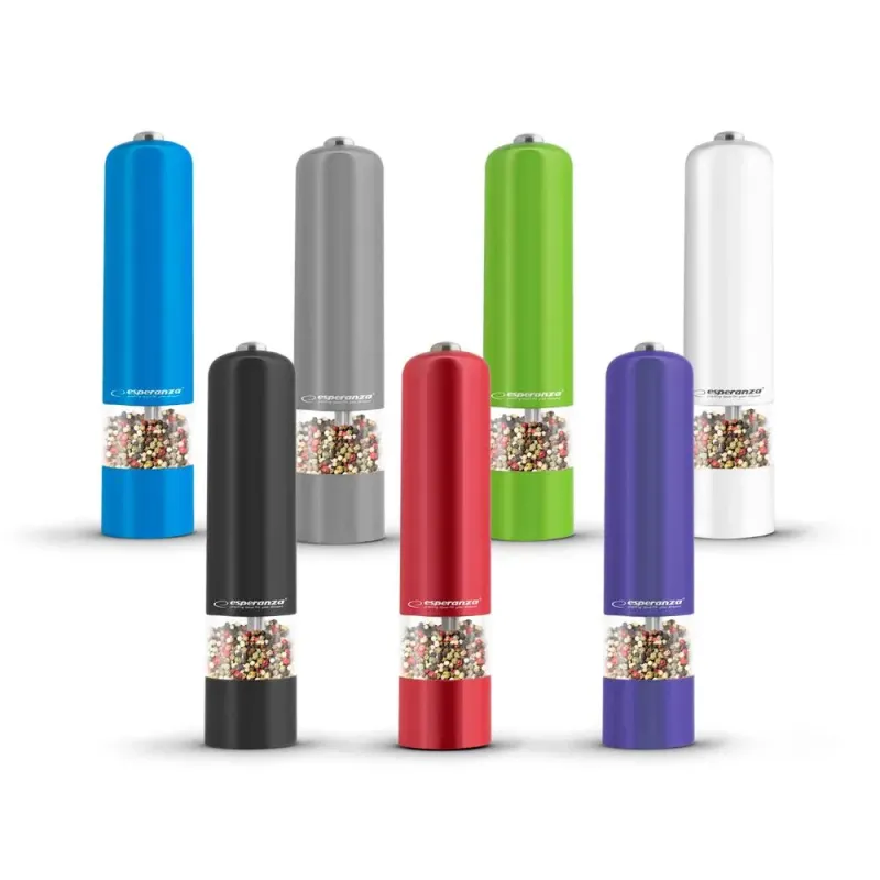 Młynek do pieprzu Esperanza "Malabar" fioletowy | PartsPC.pl