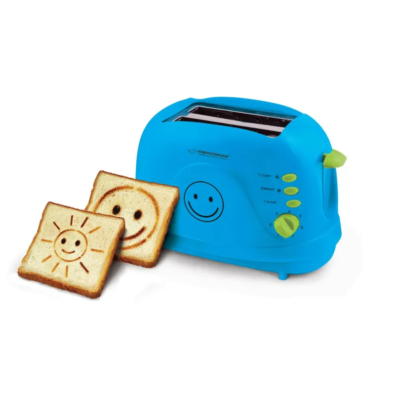 Toster Esperanza Smiley EKT003B niebieski