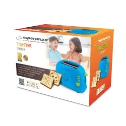 Toster Esperanza Smiley EKT003B niebieski
